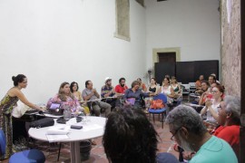 Mesa Redonda com especialistas da Funad 270x180 - Cearte realiza formação continuada de professores para atender alunos com deficiência