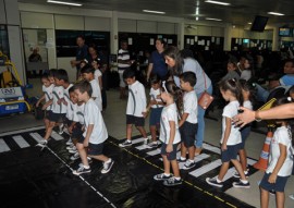 detran educacao de transito visita de escola 2 270x191 - Detran-PB recebe alunos da Fundação Bradesco e ensina educação e segurança no trânsito