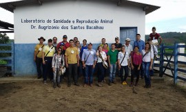 emepa visita1 270x162 - Estudantes conhecem trabalho de pesquisa da Emepa sobre gado Guzerá e Sindi