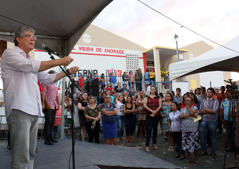 lagoa seca escola foto francisco frança secom pb 12 - Ricardo autoriza pavimentação da PB-113 em Campina Grande e entrega obras em Lagoa Seca e Areia