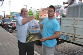 pis651 270x180 - Governo do Estado entrega 30 mil peixes a produtores rurais de Areia