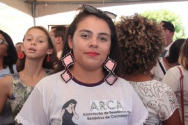 presidente da assiciacao das rendeiras 270x180 - Renda Renascença gera trabalho, receita, visibilidade e empoderamento às artesãs do Cariri