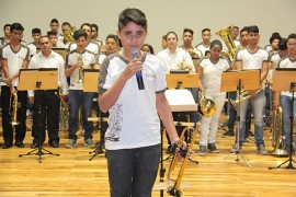 Concerto de bandas1 45 270x180 - Alunos e professores de 36 escolas da rede estadual de João Pessoa realizam concerto no Espaço Cultural