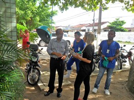 hemocentro faxina 270x202 - Hemocentro da Paraíba realiza dia de faxina contra o mosquito Aedes aegypti