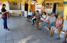 trauma queimados 270x175 - Campanha de queimados do Hospital de Trauma leva orientação aos idosos da Vila Vicentina