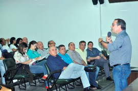 sedap palestra1 270x179 - Secretário da Agropecuária e da Pesca faz palestra no auditório da Asplan