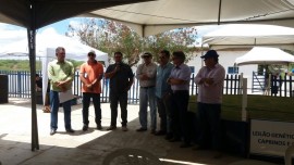 leilão1 29 08 270x152 - Rebanho de caprinos e ovinos do Nordeste se fortalece com genética da Emepa