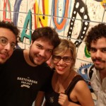 2012-exposição macanudo, de liniers-lauro,thiago,thaïs,igor