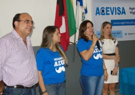 Eliseu Liliane Sena Elza Barbalho e Maria Eunice 270x191 - Gerência Regional da Agevisa promove em Patos palestras sobre os cuidados com a saúde do homem   