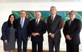 ricardo reunido com temer foto assessoria nacom 2 270x172 - Ricardo discute pleitos da Paraíba com o presidente Michel Temer