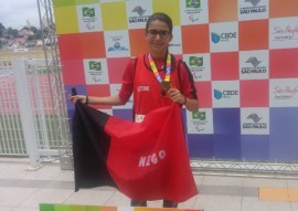 see paralimpiadas escolares Maria Eduarda 270x191 - Paraíba conquista 15 medalhas no atletismo  no primeiro dia de disputa das Paralimpíadas Escolares Brasileiras 2016 