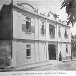 1936 - quartel dos bombeiros na avenida Barão de Abihay, na capital