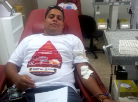 carreata hemocentro 270x199 - Hemocentro da Paraíba comemora o Dia Mundial do Doador de Sangue