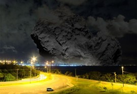 foto montagem de aasteroide 3 270x186 - Dia do Asteroide tem evento internacional, palestras e exposição de meteoritos na Funesc