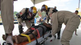 ATENDIMENTO PRÉ HOSPITALAR 2 270x151 - Corpo de Bombeiros abre inscrições para minicurso gratuito de primeiros socorros