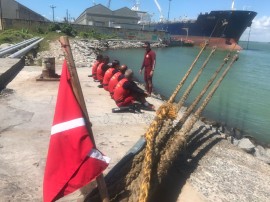 IMG 20170816 WA0017 270x202 - Bombeiros realizam treinamento de mergulho no Porto de Cabedelo