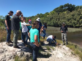 visita trilhas1 270x202 - Estudantes do curso de Gestão Ambiental do IFPB visitam Parque Estadual das Trilhas