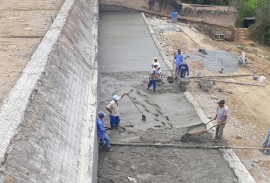 22 09 17 SEIRHMACT barragem cha dos pereiras 2 270x183 - Obras de recuperação das barragens Chã dos Pereiras e Farinha estão em fase de conclusão