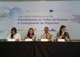 sedh seminario internacional 4 270x191 - Paraíba participa de Seminário Internacional de Enfrentamento ao Tráfico de Pessoas