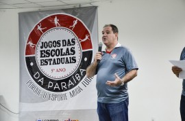 DiegoNóbrega Entrega de Medallhas Jogos Escolares 3 270x178 - Equipes finalistas nos Jogos das Escolas Estaduais são premiados na Capital