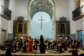 Orquestra de violões em ação