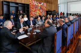 reunião temer1 270x179 - Vice-governadora participa de reunião sobre a reforma da Previdência