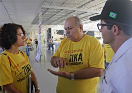 ses semana estadual de combate ao aedes foto ricardo puppe 2 270x191 - Abertura da Semana de Combate ao Aedes tem exposição do laboratório de entomologia e oferta de serviços de saúde