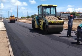 DER termina em fevereiro obras de pavimentacao de avenida em Jacare 1 270x183 - DER conclui obras de pavimentação de avenida em Jacaré até final de fevereiro