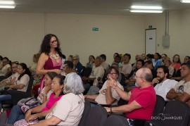 Foto Palestra Lu Maia