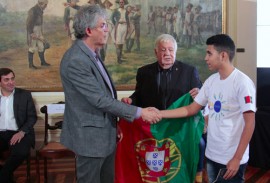 ricardo na solenidade do gira mundo brasil portugual foto jose marques 4 270x183 - Ricardo participa do pré-embarque dos selecionados no Gira Mundo Portugal e lança Edital 2018 do programa 