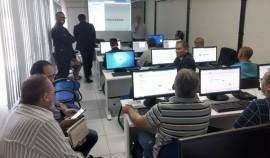 Foto treinamento do e Fisco 3 ok 270x158 - Receita inicia qualificação dos servidores das cinco gerências regionais