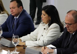 ligia representa gov em reuniao com presidente 1 270x191 - Vice-governadora participa de reunião sobre segurança pública com presidente em Brasília