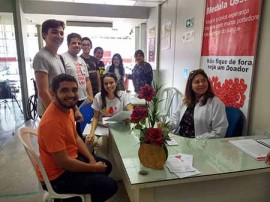 Campanha Hemocentro portal 1 270x202 - Estudantes realizam campanha para incentivar cadastro de medula óssea no Hemocentro