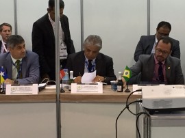 pacto 270x202 - Secretário da Segurança da Paraíba participa de reunião com ministro e Feira Internacional em SP