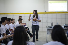 DiegoNóbrega Se Liga no ENEM Campina Grande 15 270x180 - #SeLigaNoEnemPB: 2 mil alunos da Rede Estadual de Ensino participam do evento em Campina Grande