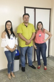 Milene Nunes, Dr. Umberto Marinho Júnior e Luciana Maia fizeram a abertura da Semana