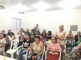 Profissionais que integram a equipe de Enfermagem da MPF no encerramento da Semana