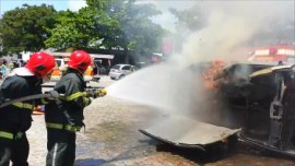 bombeiros 270x152 - Corpo de Bombeiros realiza 312 atendimentos no fim de semana