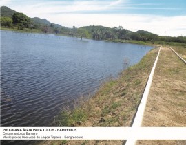 BARREIRO EM SÃO JOSÉ DE LAGOA TAPADA COMUNIDADE ITANS 270x211 - Governo atende 28 mil pessoas com instalação de sistemas de abastecimento de água