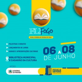 Feira Literária 270x270 - Com apoio do Governo do Estado, Pedras de Fogo promove Feira Literária