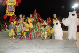 Urso Amigo Batucada 270x180 - Espaço da Criança tem dança, HQ, teatro, oficinas, palhaços e show, na Funesc