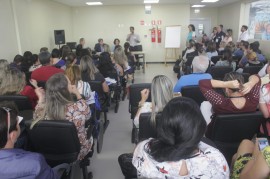 A capacitação está ocorrendo no Hospital Metropolitano de Santa Rita