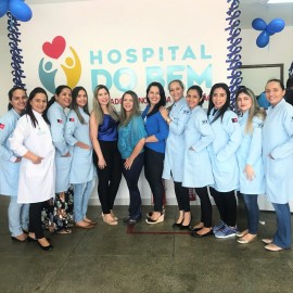 Integrantes da equipe do Hospital do Bem