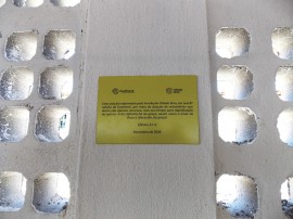 placa 270x202 - Penitenciária ganha fábrica de gesso e beneficia reeducandos